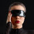 Patrice Catanzaro Vinyl Blindfold - Black