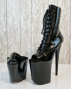 Pleaser High Heel Protectors (7 inch) - Patent Black