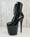 Pleaser High Heel Protectors (7 inch) - Patent Black