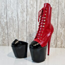 Pleaser High Heel Protectors (7 inch) - Patent Red