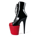 Pleaser High Heel Protectors (8 inch) - Patent Red