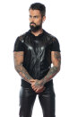 Patrice Catanzaro Faux Leather Shirt MAE - Black