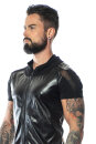 Patrice Catanzaro Faux Leather Shirt MAE - Black