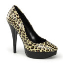 Pin Up Couture HARLOW-01 - Leopard/Gold