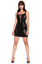 Patrice Catanzaro Chemise with front lacing - Black