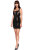 Patrice Catanzaro Chemise with front lacing - Black