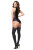 missO Lycra Ouvert Bodysuit B808 - Black