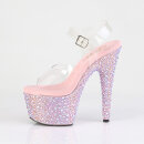 Pleaser BEJEWELED-708MS - Baby Pink