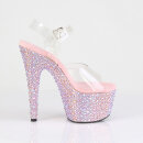 Pleaser BEJEWELED-708MS - Baby Pink