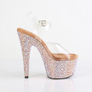 Pleaser BEJEWELED-708MS - Rose Gold