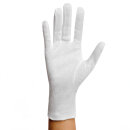 Glamory Cotton Stocking Gloves - White