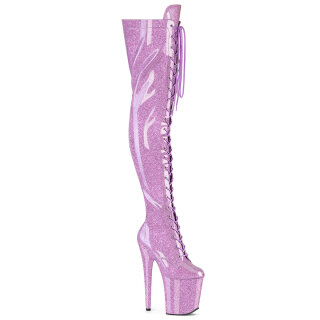 Pleaser FLAMINGO-3020GP - Glitter Lavender