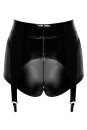 Noir Handmade Powerwetlook Garter Shorts GLAM F325