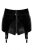 Noir Handmade Powerwetlook Garter Shorts GLAM F325