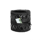 Noir Handmade Wrist Wallet F326 - Black