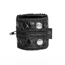 Noir Handmade Wrist Wallet F326 - Black