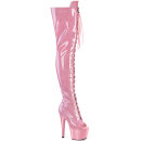 Pleaser ADORE-3021GP - Glitter Baby Pink