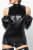 Patrice Catanzaro Wetlook Bodysuit with Zippers FELIN