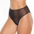 Coquette High-waist Mesh Panties - Black