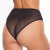 Coquette High-waist Mesh Panties - Black