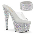 Pleaser BEJEWELED-712MS - Silver