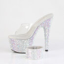 Pleaser BEJEWELED-712MS - Silver