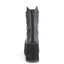 DemoniaCult KERA-130 - Faux Leather Black