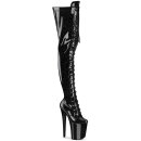 Pleaser FLAMINGO-3020GP - Glitter Black