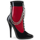 Devious DOMINA-1033 - Patent Black / Red