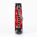 Devious DOMINA-1033 - Patent Black / Red