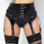 Patrice Catanzaro Garter Belt made of Vinyl and Faux Leather