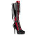 Devious INDULGE-2028 - Patent Black / Red