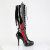 Devious INDULGE-2028 - Patent Black / Red