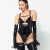 Patrice Catanzaro Vinyl Bodysuit with openable Cups VIPERE