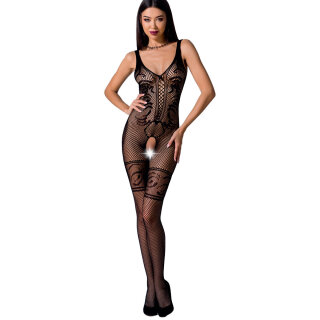 Passion Sleeveless Bodystocking Crotchless BS069 - Black