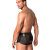 Noir Handmade Laser Cut Powerwetlook Shorts H079