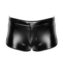 Noir Handmade Powerwetlook Shorts H080 - Black