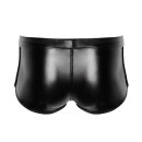 Noir Handmade Powerwetlook Shorts H080 - Black