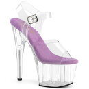 Pleaser ADORE-708 - Lavender / Clear