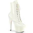 Pleaser ADORE-1020 - Patent Off-White