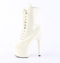 Pleaser ADORE-1020 - Patent Off-White