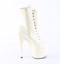 Pleaser ADORE-1020 - Patent Off-White