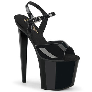 Pleaser RAZZLE-809 - Patent Black