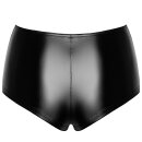 Noir Handmade Powerwetlook Shorts MYSTERIA F335 - Black