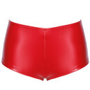 Noir Handmade Powerwetlook Shorts MYSTERIA F356 - Red