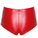 Noir Handmade Powerwetlook Shorts MYSTERIA F356 - Red