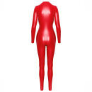 Noir Handmade Powerwetlook Catsuit ORGIA F353 - Red