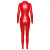 Noir Handmade Powerwetlook Catsuit ORGIA F353 - Red