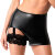 Noir Handmade Mini Skirt with Garter VELVETINE F345