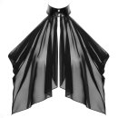 Noir Handmade Mesh Bolero with Wetlook Collar OPIUM F349